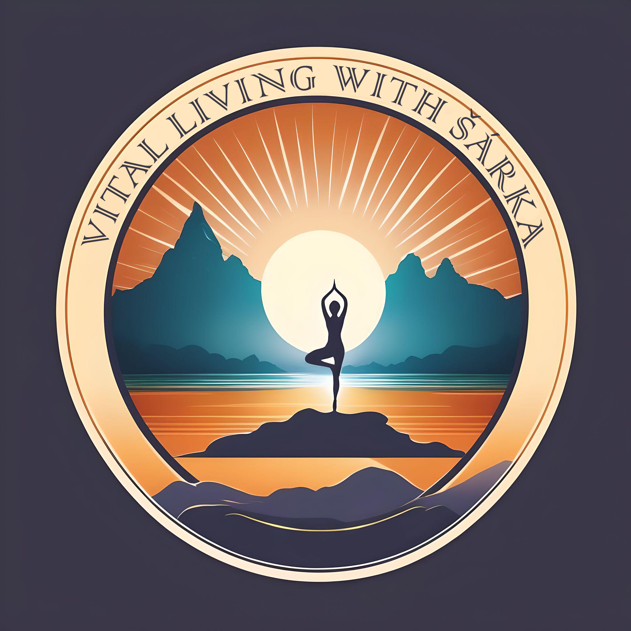 Vital Living with Sarka logo